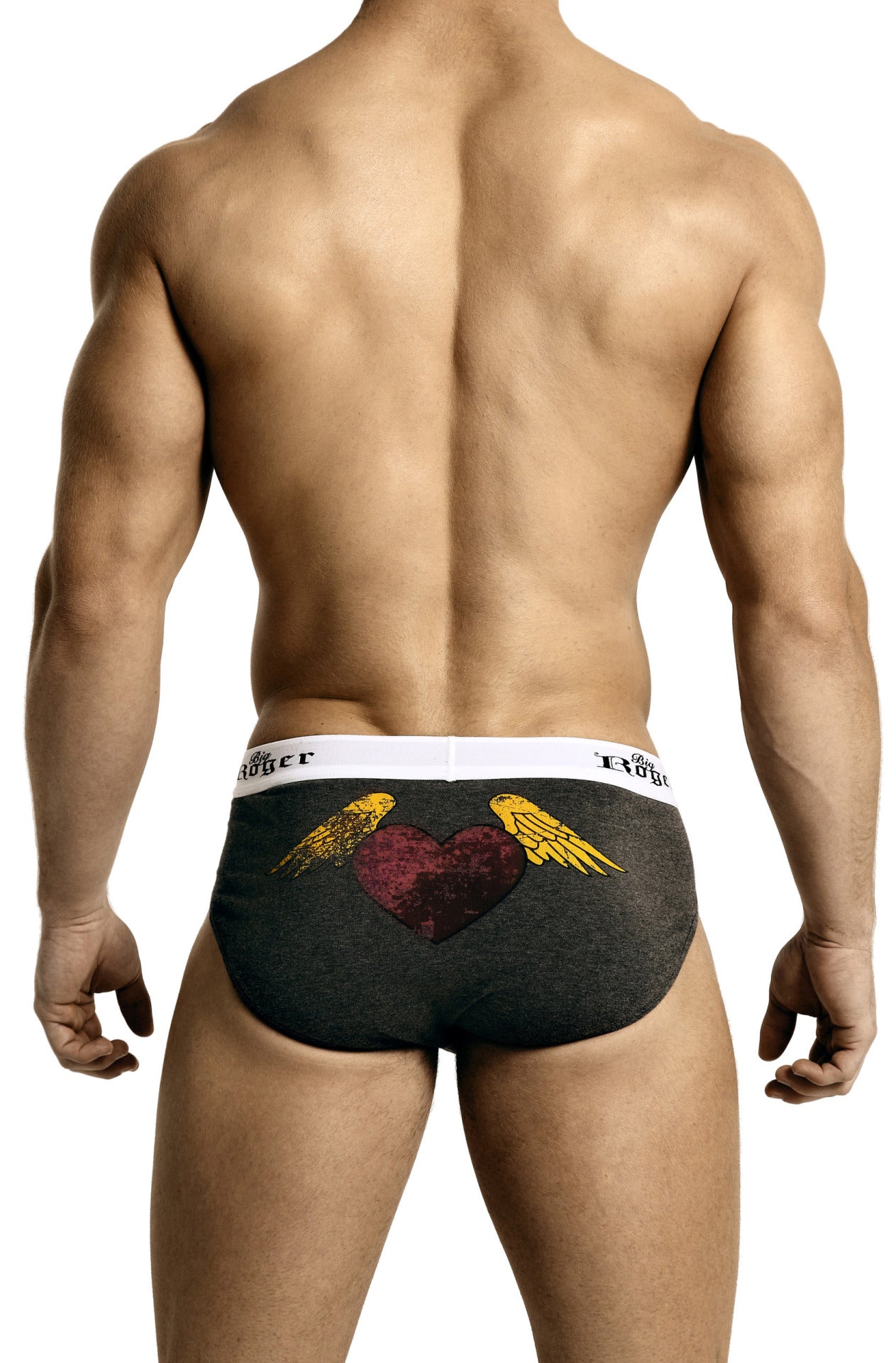 Big Roger Grey Low-rise Sport Brief