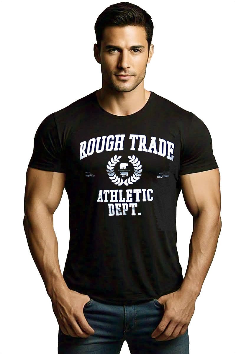 Rough Trade Gay Pride Premium Cotton Tee for LGBTQ Community | Ajaxx63