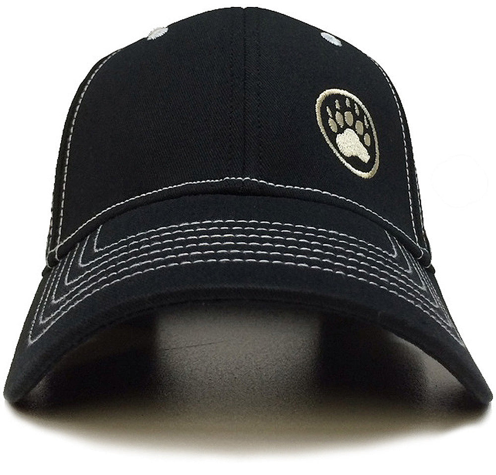 Bear Paw Logo Cap - Black