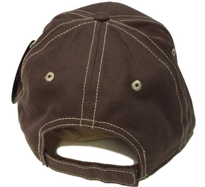 Bear Paw Logo Cap - Brown - Ajaxx63