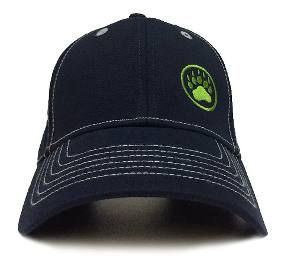 Bear Paw Logo Cap - Navy - Ajaxx63