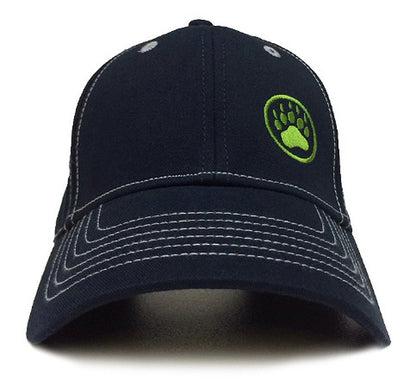 Bear Paw Logo Cap - Navy - Ajaxx63