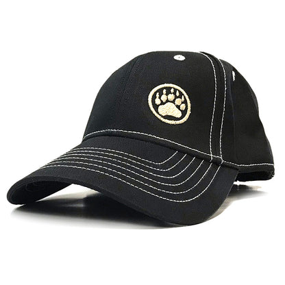Bear Paw Logo Cap - Black