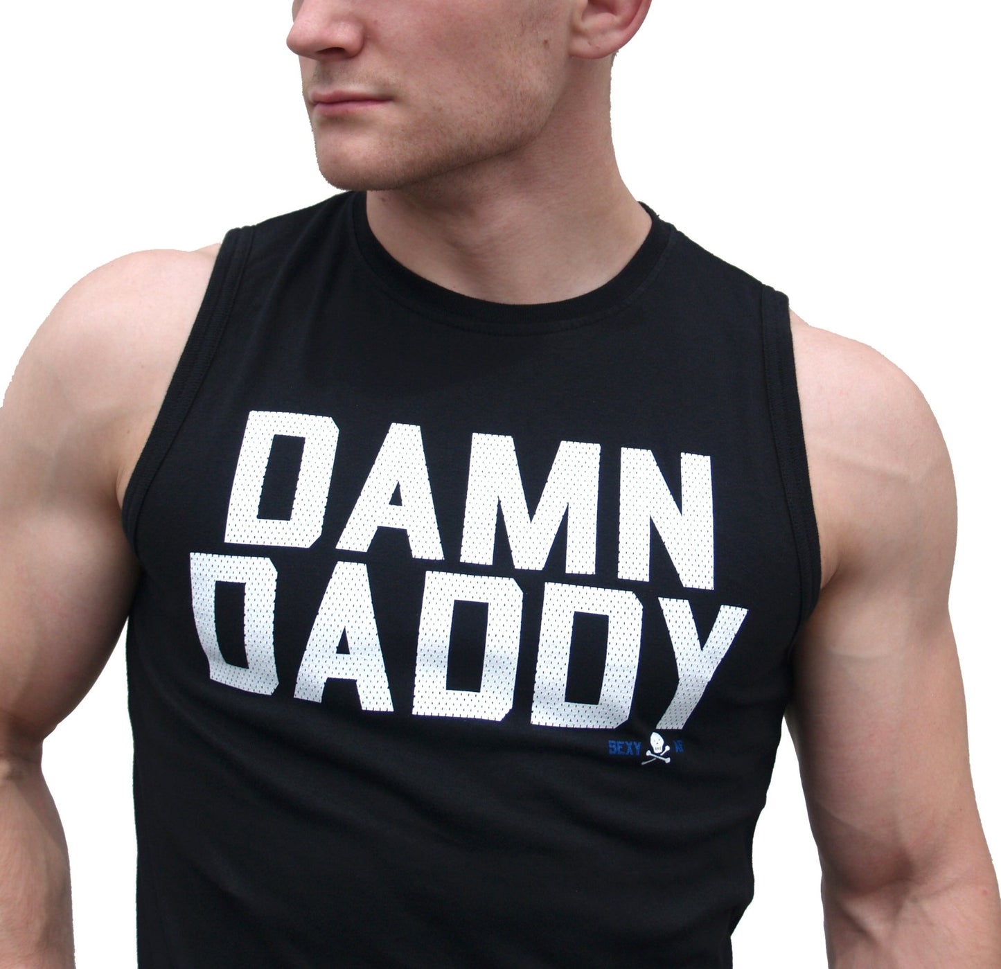 Daddy Graphic Sleeveless T-Shirt - Athletic Fit - Ajaxx63 - Ajaxx63