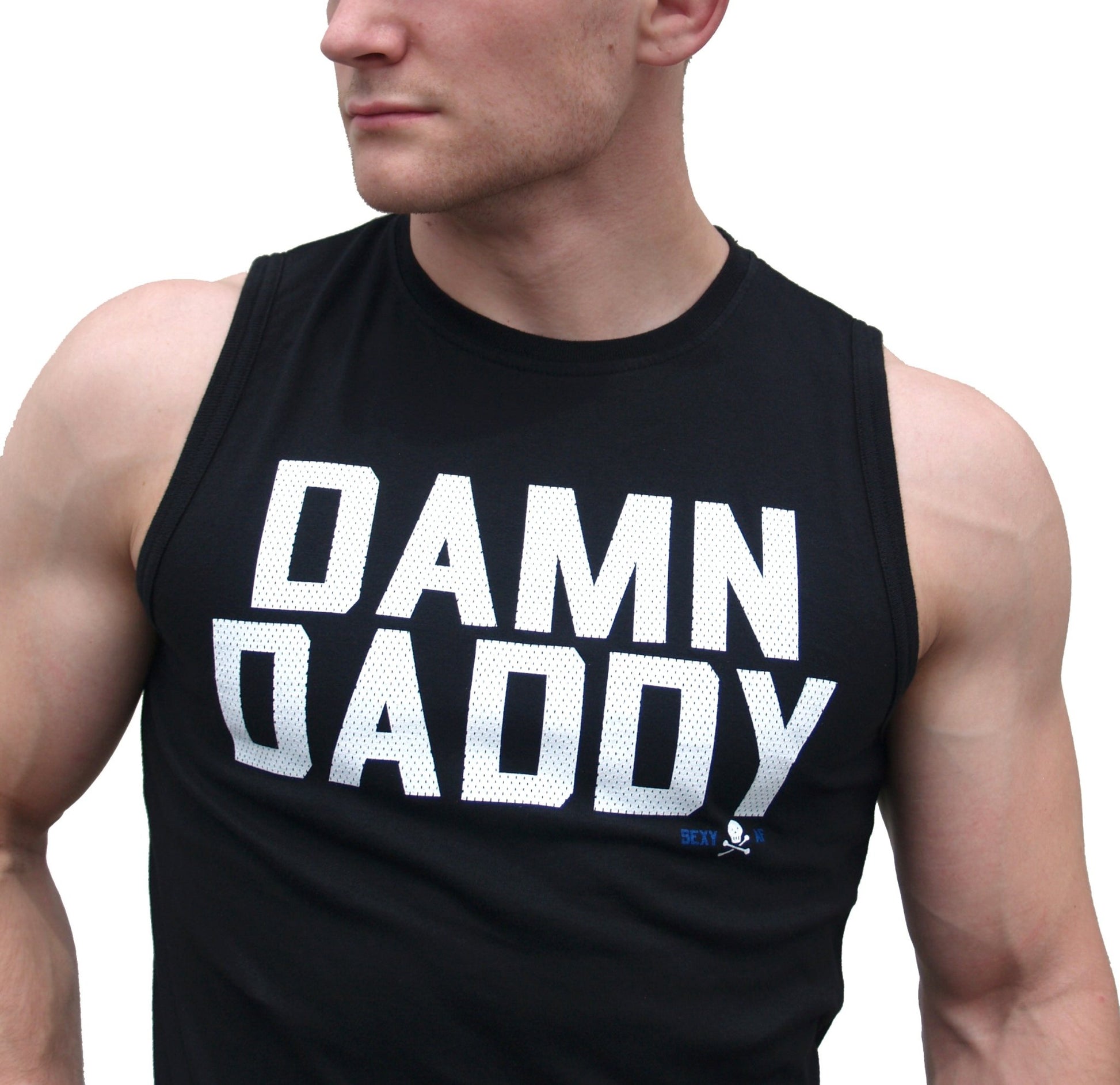 Daddy Graphic Sleeveless T-Shirt - Athletic Fit - Ajaxx63 - Ajaxx63