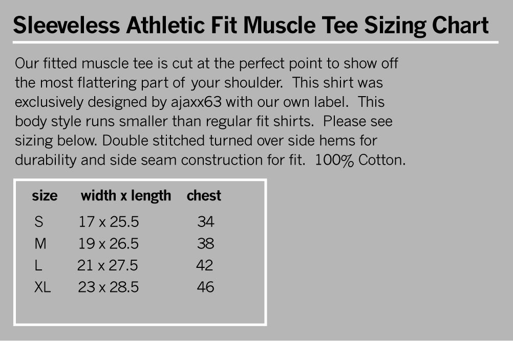 Daddy Graphic Sleeveless T-Shirt - Athletic Fit - Ajaxx63 - Ajaxx63