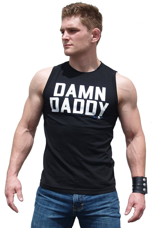 Daddy Graphic Sleeveless T-Shirt - Athletic Fit - Ajaxx63 - Ajaxx63