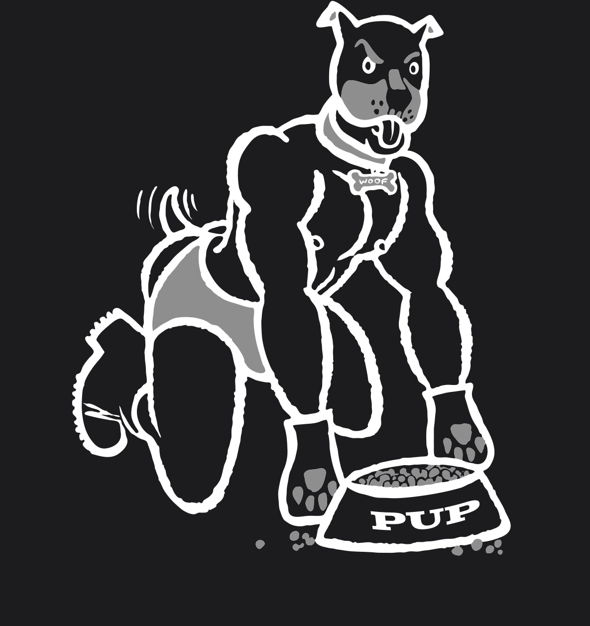 Pup Illustration - Premium Cotton - Ajaxx63