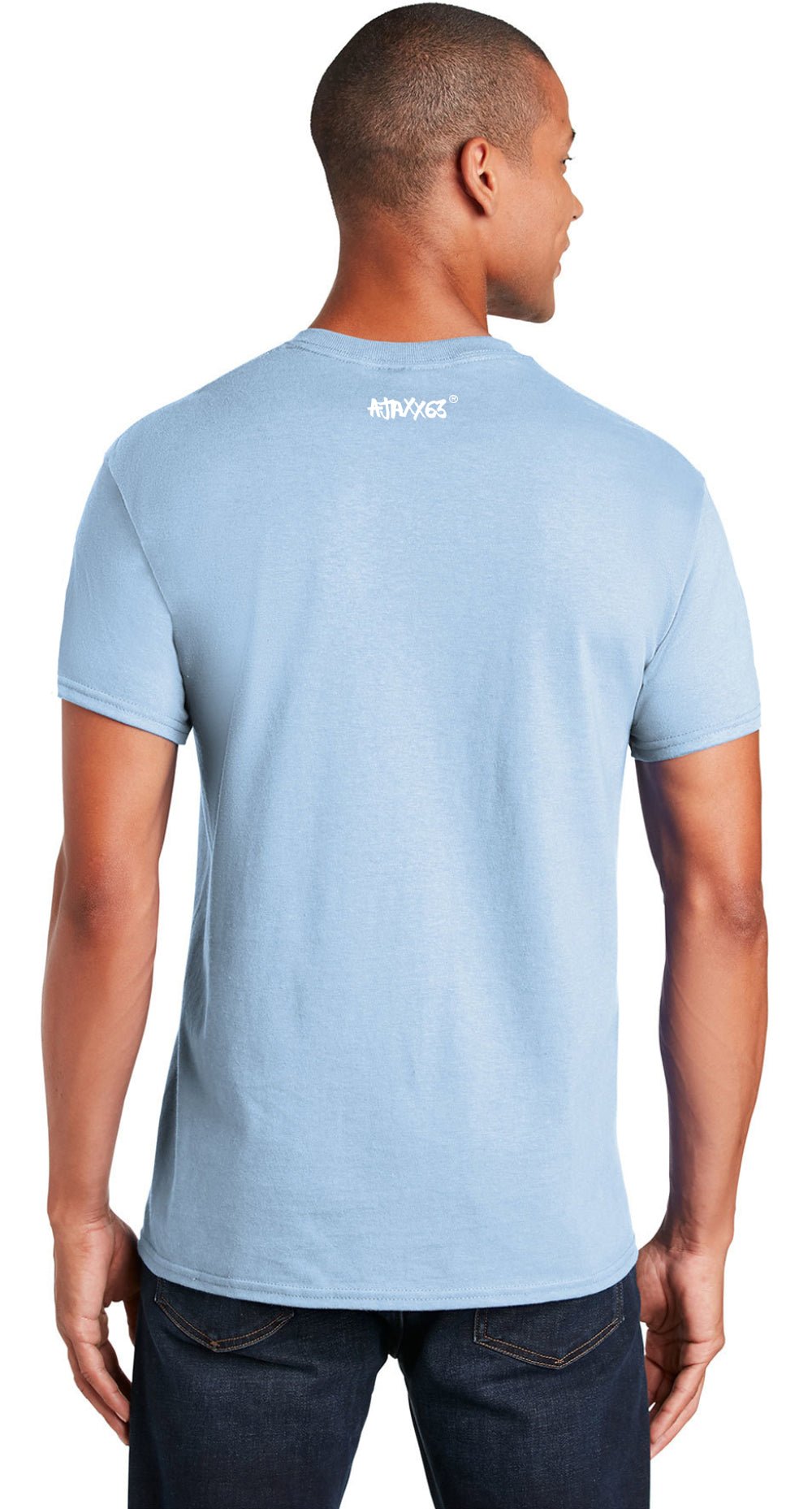 Ram U Graphic T-Shirt - Navy Premium Cotton - Ajaxx63 - Ajaxx63