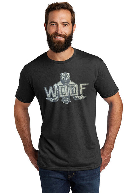 Woof - Bear - Tri - blend - Ajaxx63
